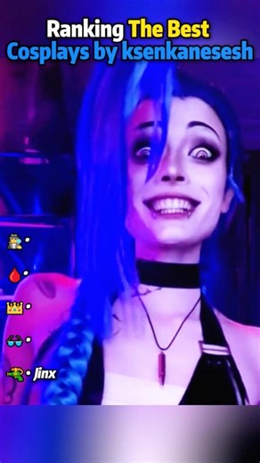 Ranking The Best Cosplays by ksenkanesesh,the first one is literally the real deal.#cosplay