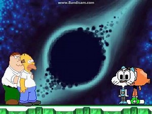 mugen peter & Homer vs gumball & Darwin