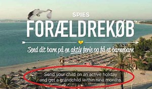 A hilarious offer for wannabe grandparents!