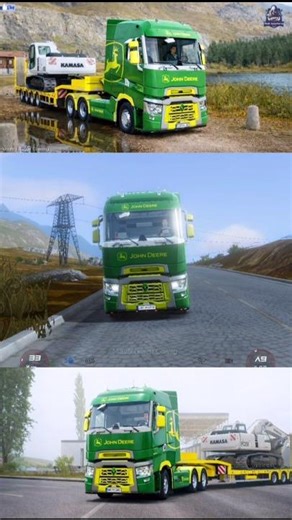 JOHNDEERE Delivery Truckers of Europe 3 short.
