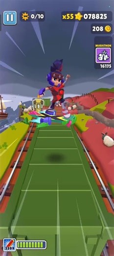 Wait for end 😱Enzo snow SUBWAY SURFERS New World tour Rome 97 shorts #shortsfeed #subwaysurfers