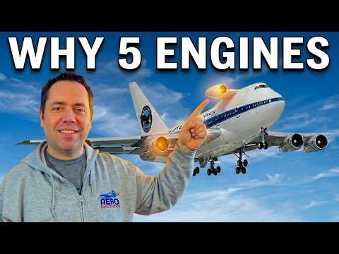 The Weird Boeing 747 Variant With An Extra Engine