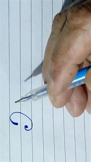 👉How to write in English alphabet cursive capital letter "X"♥️