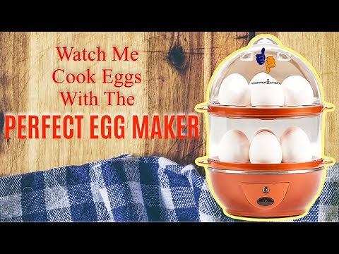 Copper Chef “Perfect Egg Maker” Review and Demonstration.