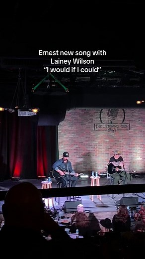 Ernest y Lainey Wilson: 'I Would If I Could'