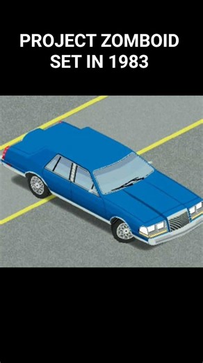 1983 lincoln continental in project zomboid 1980s mod #michaeljackson #music #love #oldies