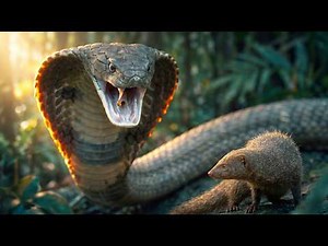 King Cobra vs Mongoose: The Real Apex Predator of the Jungle | 4K Cinematic Wildlife