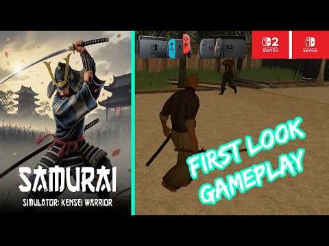 Samurai Simulator: Kensei Warrior – Nintendo Switch / Switch 2 Gameplay