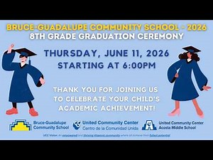 2026 - Bruce-Guadalupe Middle School 8th Grade Graduation Ceremony - 2026