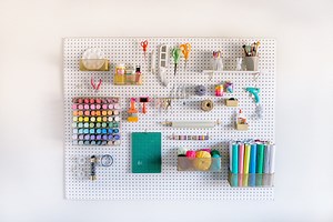 5 Pegboard Organization Ideas for Your Craft Room
