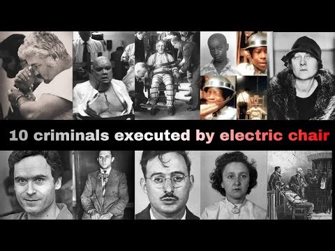 10 CRIMINALS EXECUTED BY ELECTRIC CHAIR 🪑 | PART 1