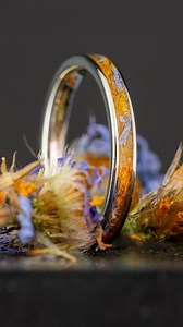 Follow along as we set an inlay of Colorado Rocky Mountain wildflowers into this custom 10k white gold ring! If you could design your own flower ring, which blooms would you choose? #HonestHands #customjewelry #coloradomade #weddingring #goldring #engagementring #flowerring #handmadejewelry | Honest Hands Ring Co.
