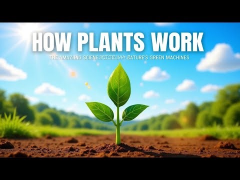 How Plants Work: The Amazing Science Behind Nature’s Green Machines 🌿✨
