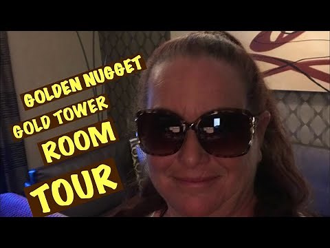Golden Nugget gold tower room tour