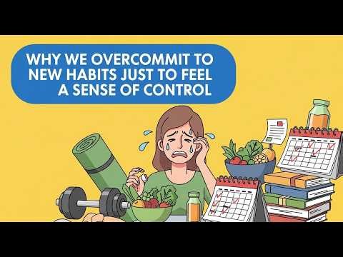 Why We Overcommit to New Habits Just to Feel a Sense of Control