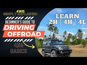 How to Drive 4x4|4WD Simply Explained| Force Gurkha