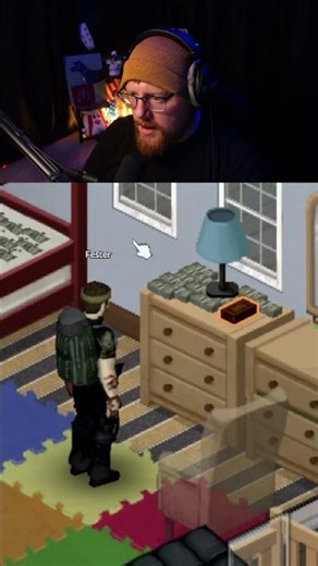 I made my bed out of cash in Project Zomboid #projectzomboid #shorts