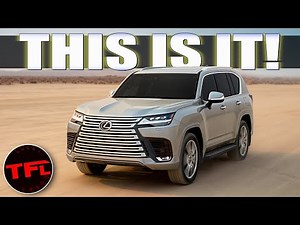 2022 Lexus LX 600 WORLD PREMIERE: The Land Cruiser We Can Actually Buy Has Officially Arrived!