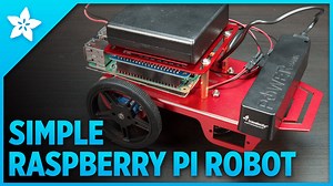 Make A Simple Raspberry Pi Robot #AdafruitWeekendProject #piday #raspberrypi @Raspberry_Pi