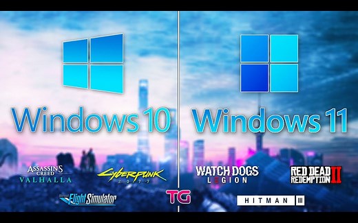 Windows 11 vs Windows 10 | 大型游戏载入时间对比
