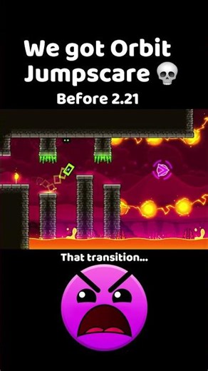 Geometry Dash Orbit Jumpscare! #strangerthings5