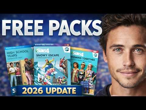 How to Get SIMS 4 Packs for FREE! ✅ Get ALL SIMS 4 DLC Packs Free (Xbox, PC, MAC, PS)