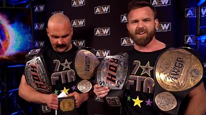 50K views · 3K reactions | ROH world, IWGP heavyweight and AAA Tag team champions turned that chip into gold on their shoulders! Order the replay & watch on Bleacher Report & internationally on FITE / ppv.com | All Elite Wrestling | Facebook