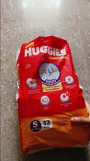 Huggies diaper review 👍 best for baby 🍼🍼#viral #reviews #huggies