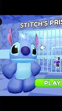 STITCH'S PRISON RUN! (obby) Escape Challenge… Will I Survive