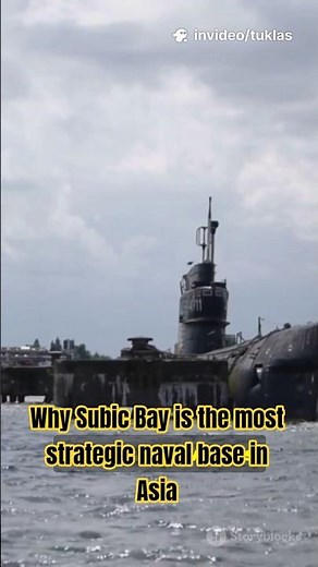 Why Subic Bay is the most strategic naval base in Asia#philippines #geopolitics #military #shorts
