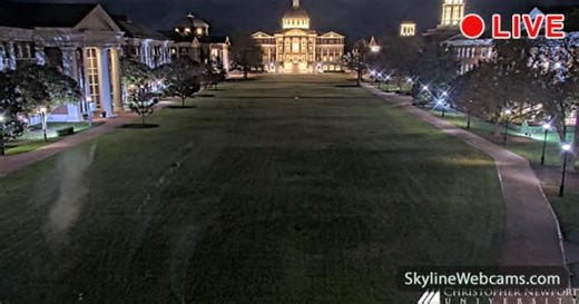 【LIVE】 Kamera na żywo Newport News - Wirginia | SkylineWebcams