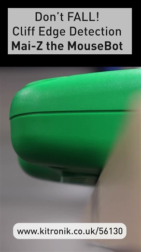 Mai-Z the MouseBot with edge detection! Don't Fall! #mousebot #microbit #codingforkids