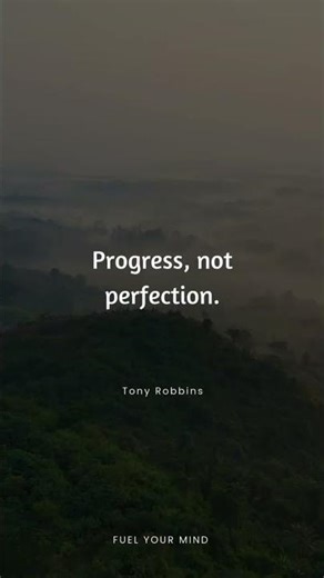 🌱 Progress 👉Perfection 💯 | Daily Motivation