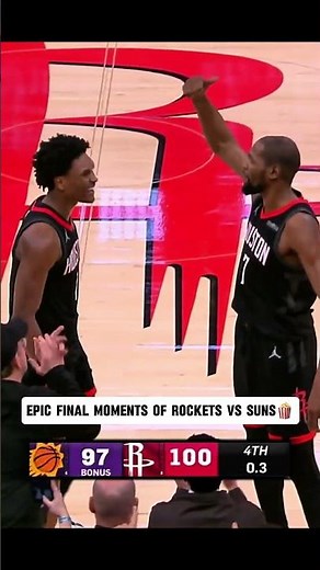 DURANT GAMEWINNER against Former Team🤯 Rockets vs Suns Ending #nba #kevindurant