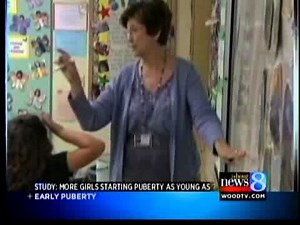 Study: More girls starting puberty early