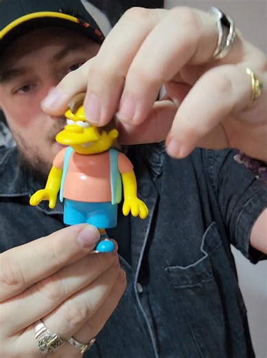 unboxing!!! llegaron figuras de los simpsons vintage. #geek #retrotoys #simpsons #friki #coleccionistas