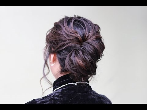 Modern French Twist, perfect for medium length hair