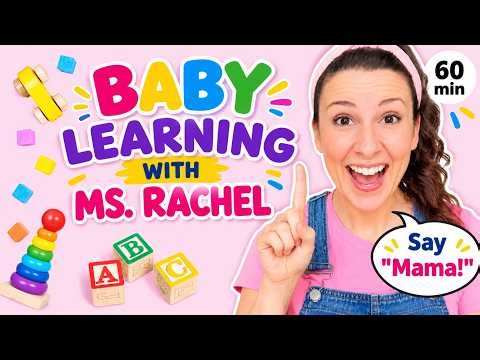 Baby Learning With Ms Rachel - First Words, Songs and Nursery Rhymes for Babies - Toddler Videos