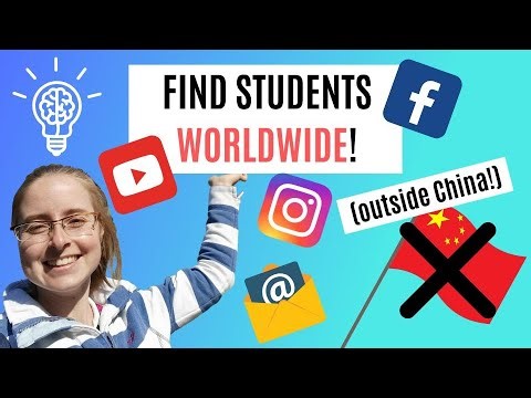 Top 5 social media platforms for finding students worldwide as an independent online ESL teacher