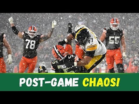 George Pickens & Greg Newsome Fight After Steelers vs. Browns Game | Full Breakdown