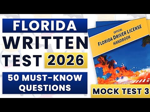 DMV Florida Driving Test 2026 – FL Written Test Practice Exam 2026 – Mock Test 3
