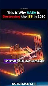 Why NASA Is Crashing the ISS Into the Ocean in 2030