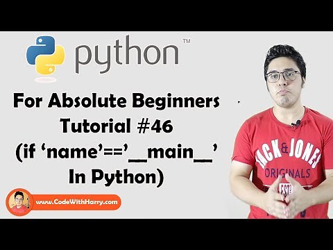 If __name__==__main__ usage & necessity | Python Tutorials For Absolute Beginners In Hindi #46