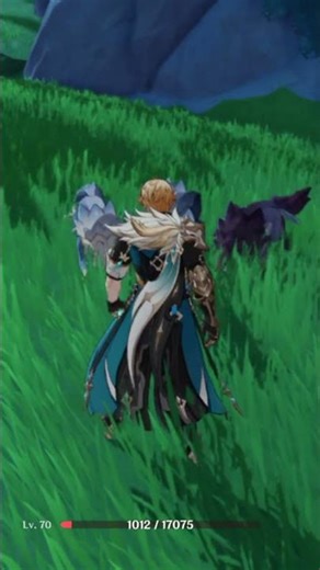 Wolves reaction with varka #genshinimpact #varka #wolves