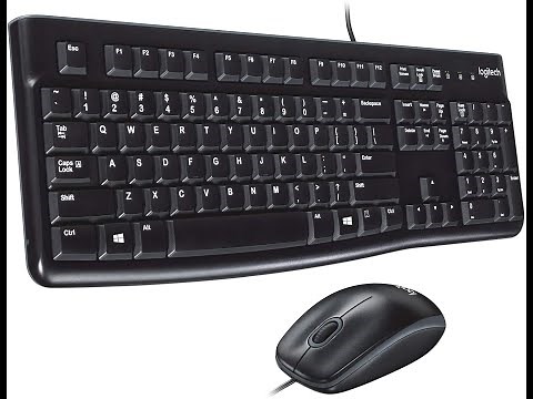 Logitech MK120 Keyboard and Mouse Set Unboxing and Review