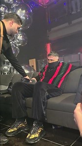 Haftbefehl, 14.11.25, Osnabrück, Pause auf der Bühne