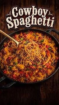 Cowboy Spaghetti | Kitchen Fun With My 3 Sons