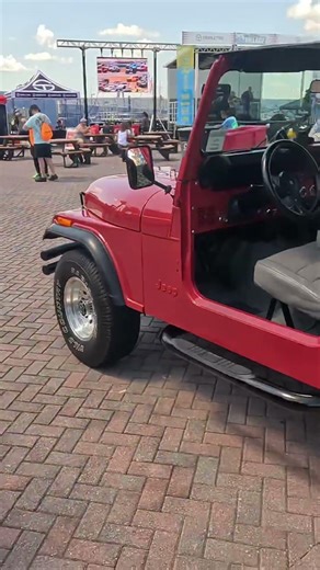 Some of the classic Jeeps at Jeep Beach this year.