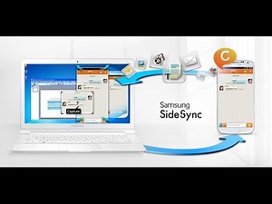 [ شرح ] برنامج وتطبيق SideSync على أجهزة الجالاكسي | SideSync program and app on Galaxy devices
