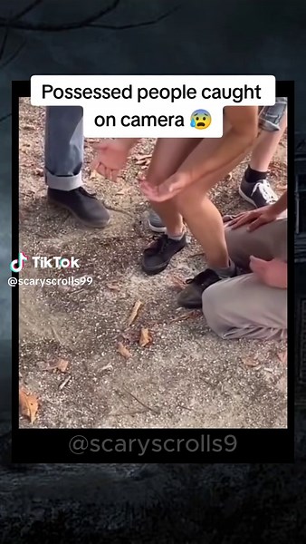 Possessed people caught on camera 😰 #scary #creepy #skinwalker #possessed